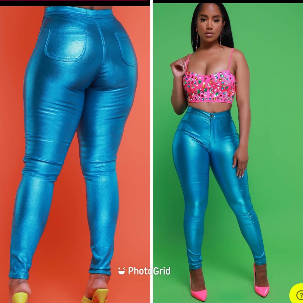 Metallic Jeans